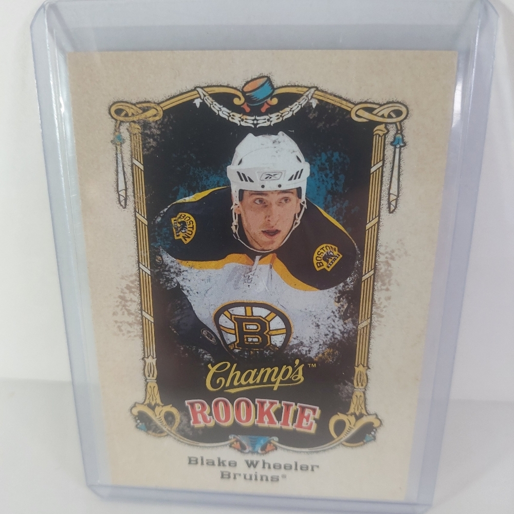 Blake Wheeler Champs Upper Deck 2008/09 *Rookie Card* Boston Bruins